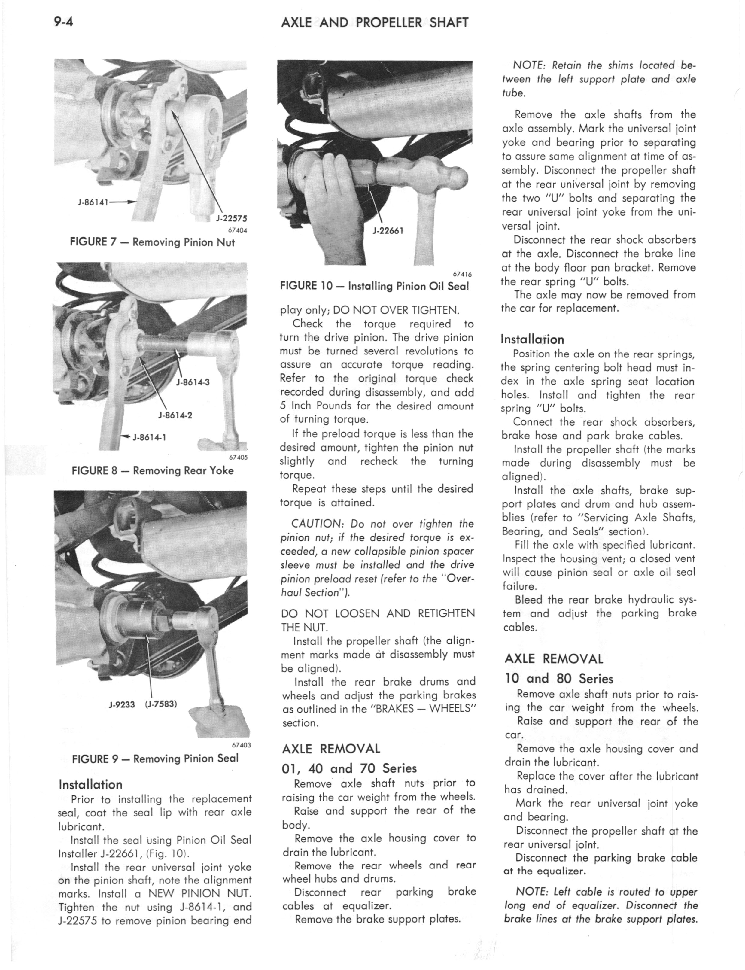 1973 AMC Technical Service Manual page 280 of 487